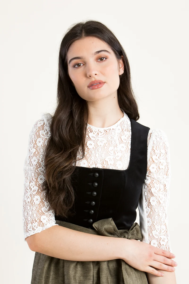 Gottseidank Dirndlbluse Ernesta Eierschale