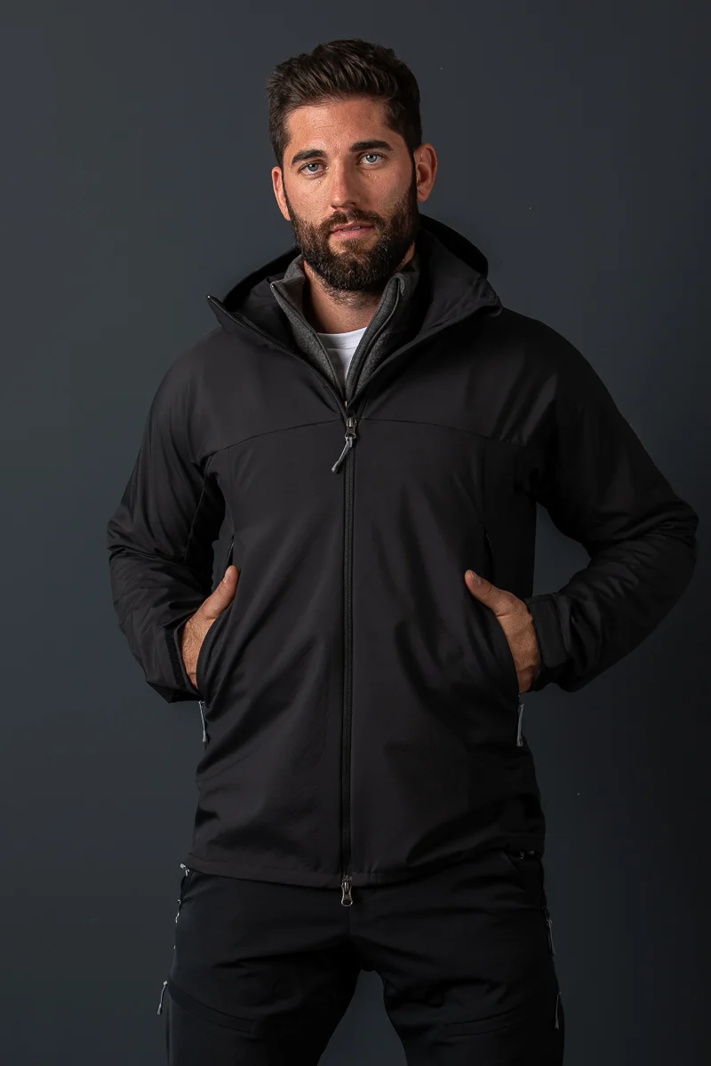 Houdini Softshelljacke Pace Herren Schwarz