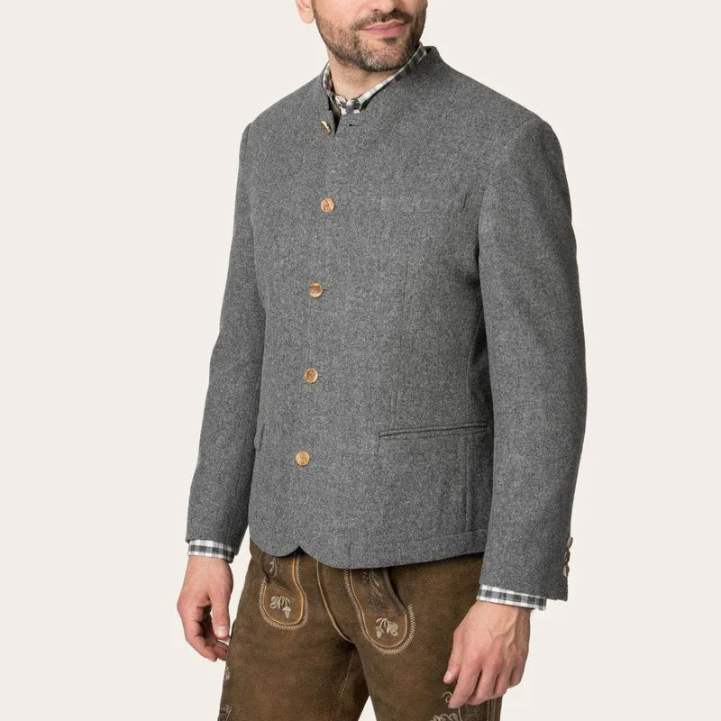 Herren Trachtenjanker aus Loden im Bayernstil