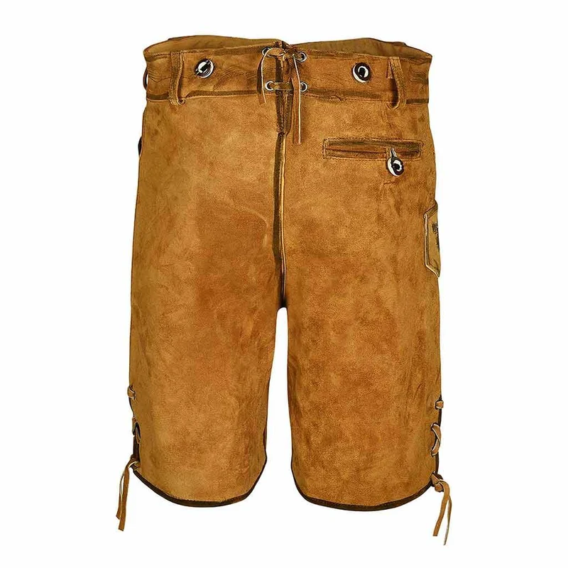 Kurze Trachtenlederhose Herren traditioneller Look