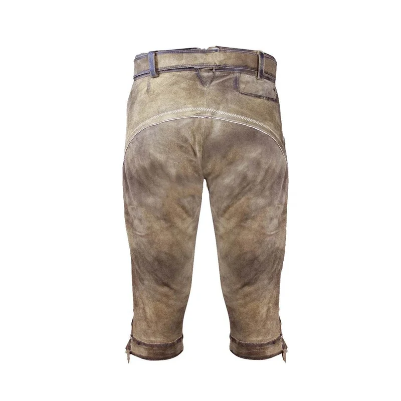 Zünftige Trachtenbundhose aus Leder für Herren
