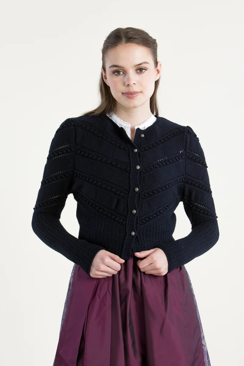 Gottseidank Ophelia Strickjanker marine