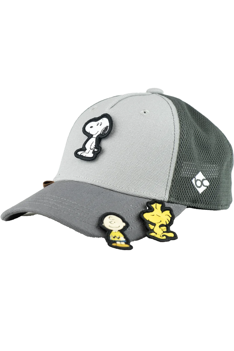 Kinder Cap 'Peanuts Transformers' mit Wechsel-Stickpatches