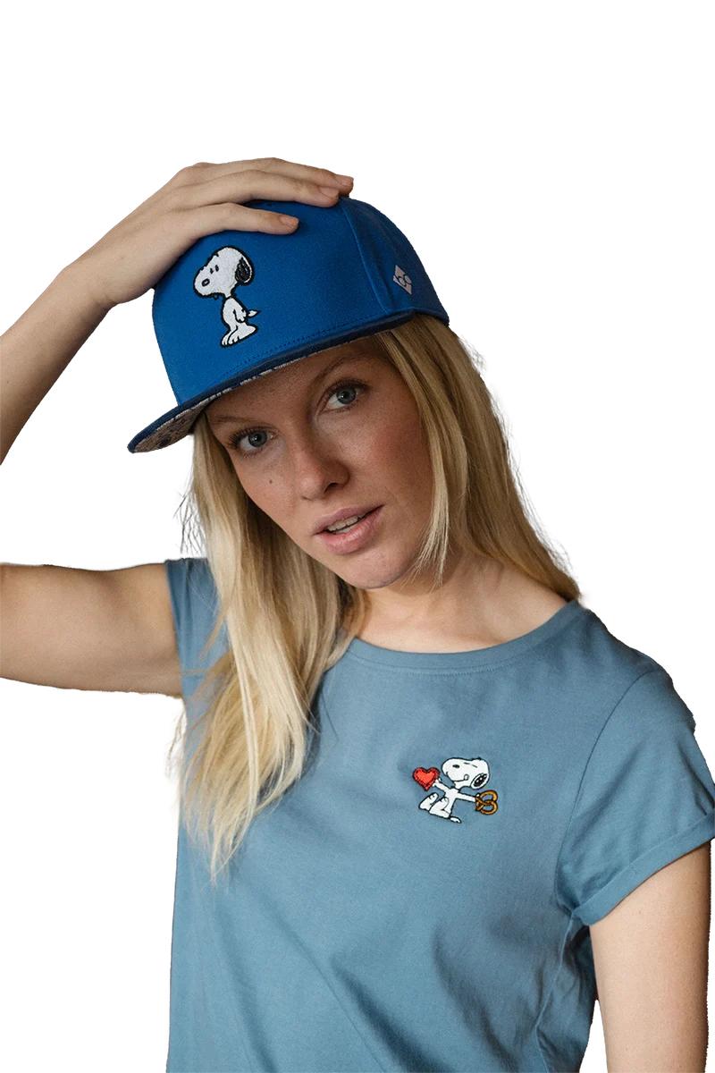 Unisex Cap mit 3D-Frottee-Stickerei 'Peanuts Snoopy'