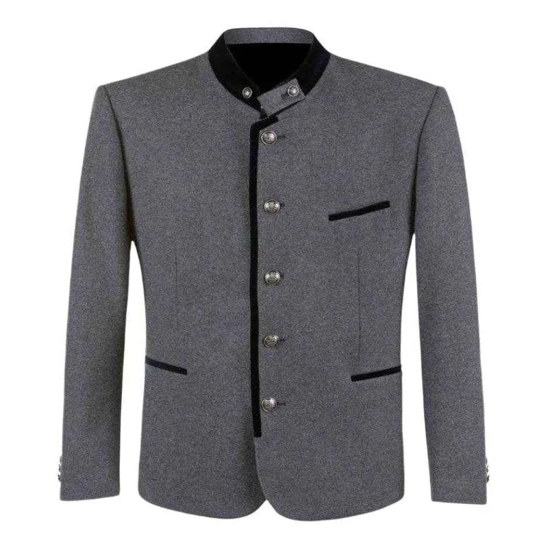 Herren Lodenjacke im Trachtenstil zur Lederhose