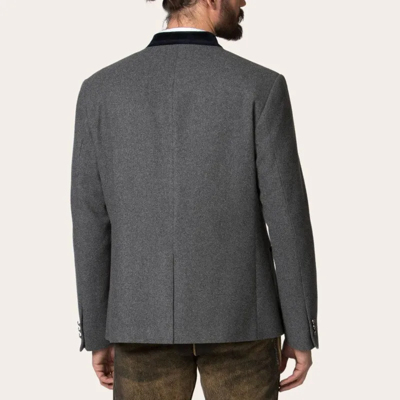 Herren Lodenjacke im Trachtenstil zur Lederhose