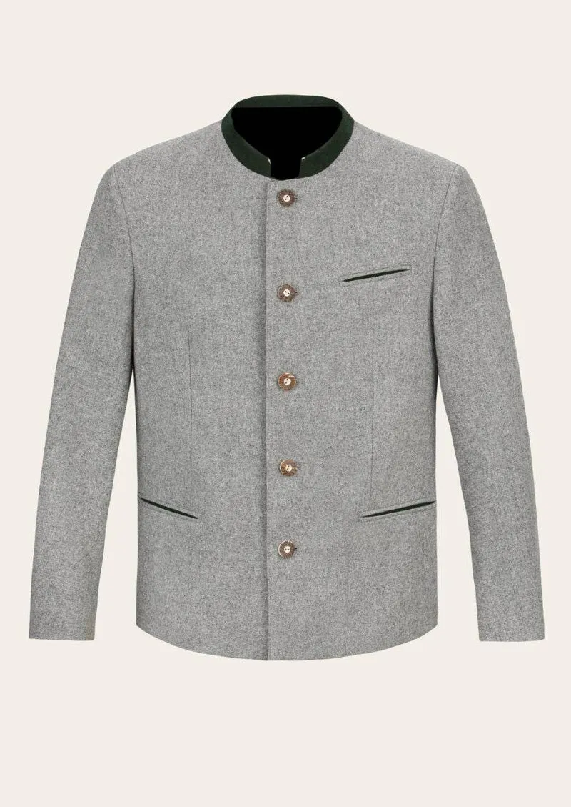 Bayerische Trachtenjacke Herren mit Hirschhornknöpfen