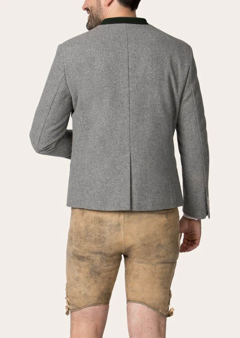 Bayerische Trachtenjacke Herren mit Hirschhornknöpfen