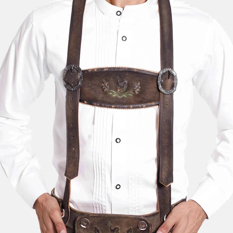 Echtleder Hosenträger für Herren zur Lederhose