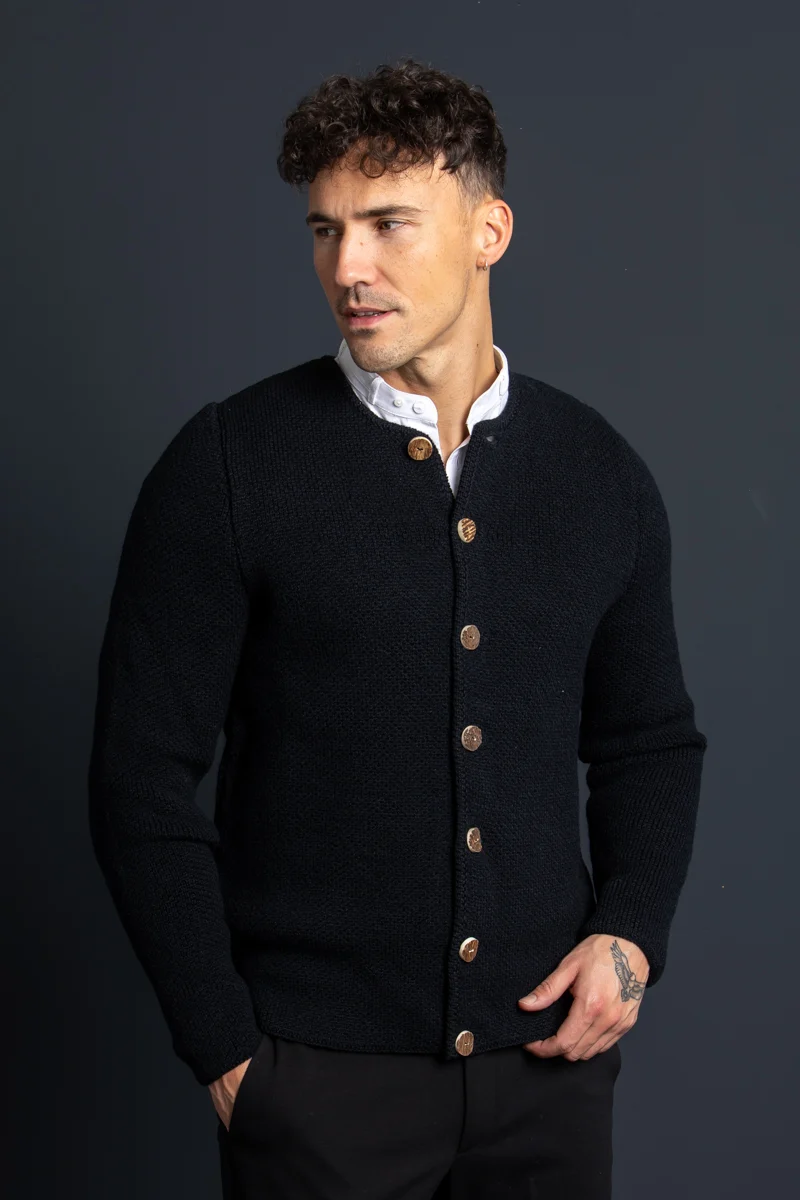 Gottseidank Strickjanker Toni schwarzblau