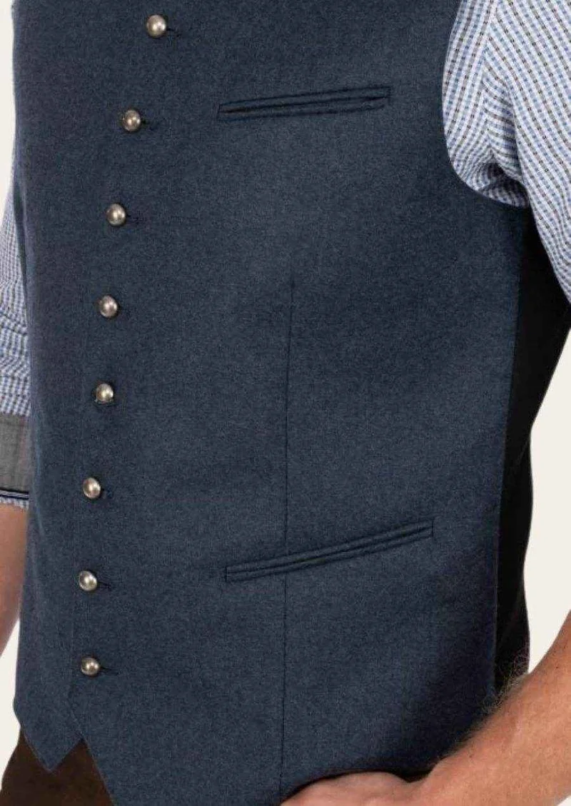 Bayerische Herren Trachtenweste im klassischen Landhausstil