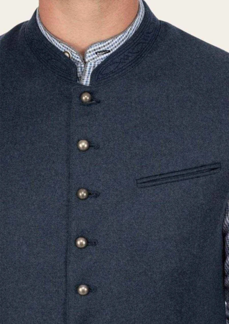 Bayerische Herren Trachtenweste im klassischen Landhausstil