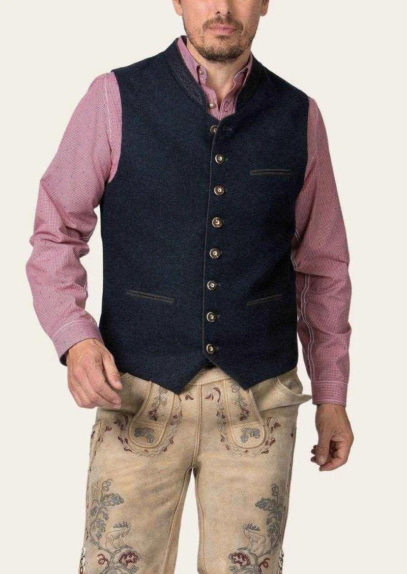 Vintage Trachtenweste für Herren im klassischen Stil