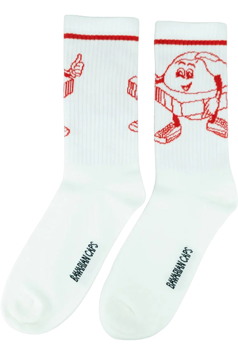 Herren Socken 'Mr. Leberkas'