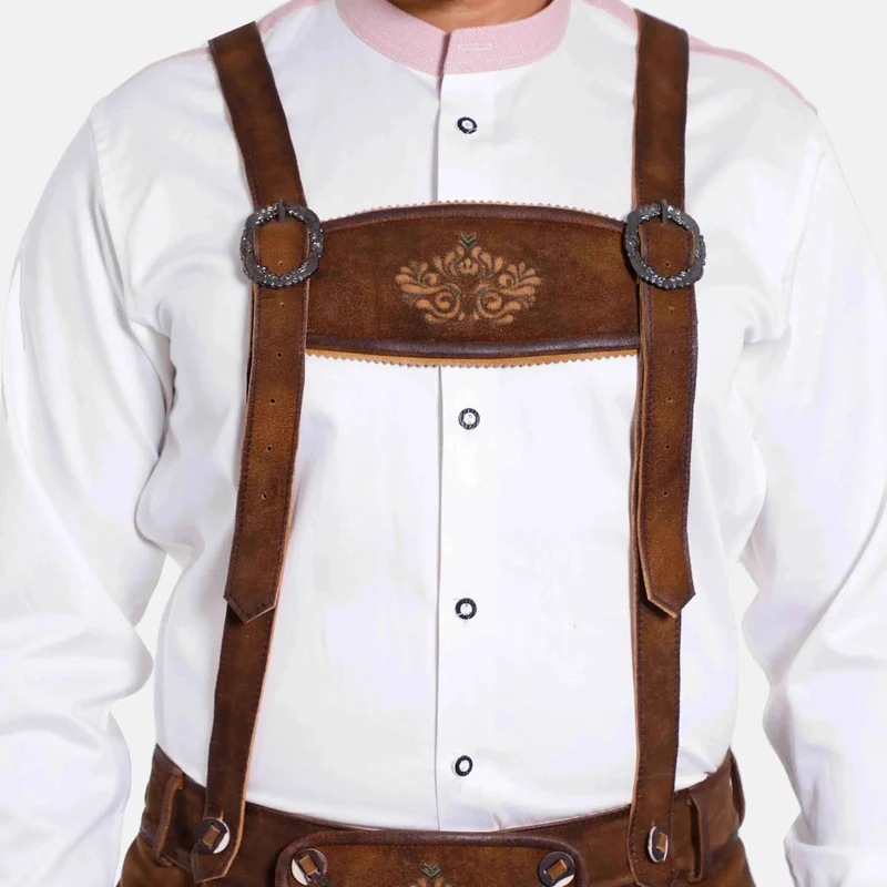 Echtleder Hosenträger für Trachtenhosen Herren