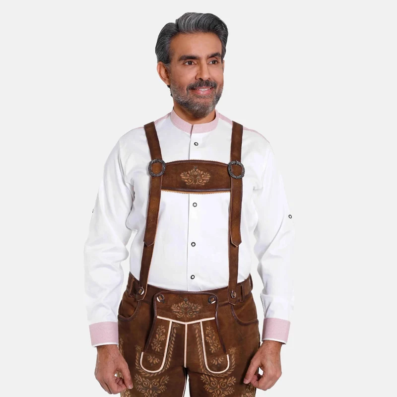 Echtleder Hosenträger für Trachtenhosen Herren