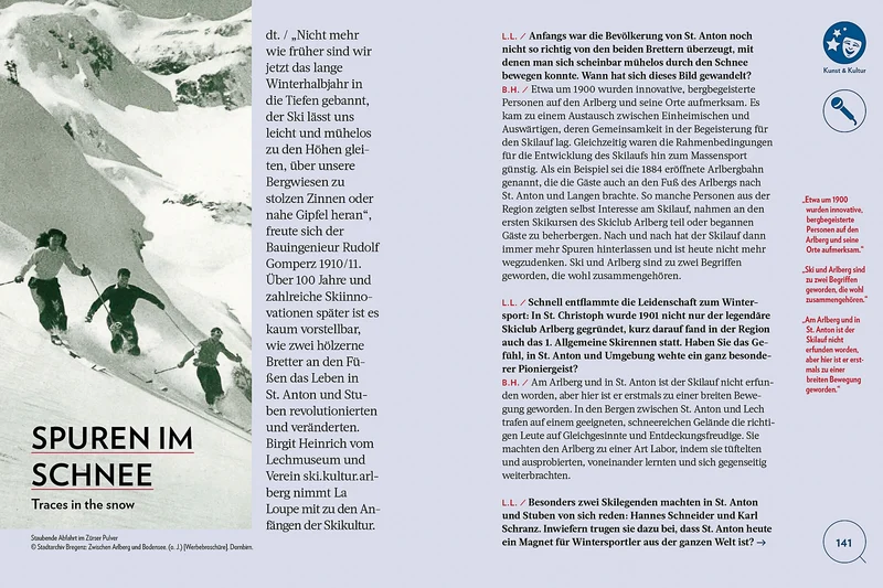 Bücher Magazin La Loupe St. Anton