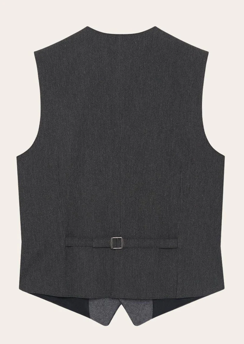 Herren Trachtenweste aus Leinen mit modernem Design