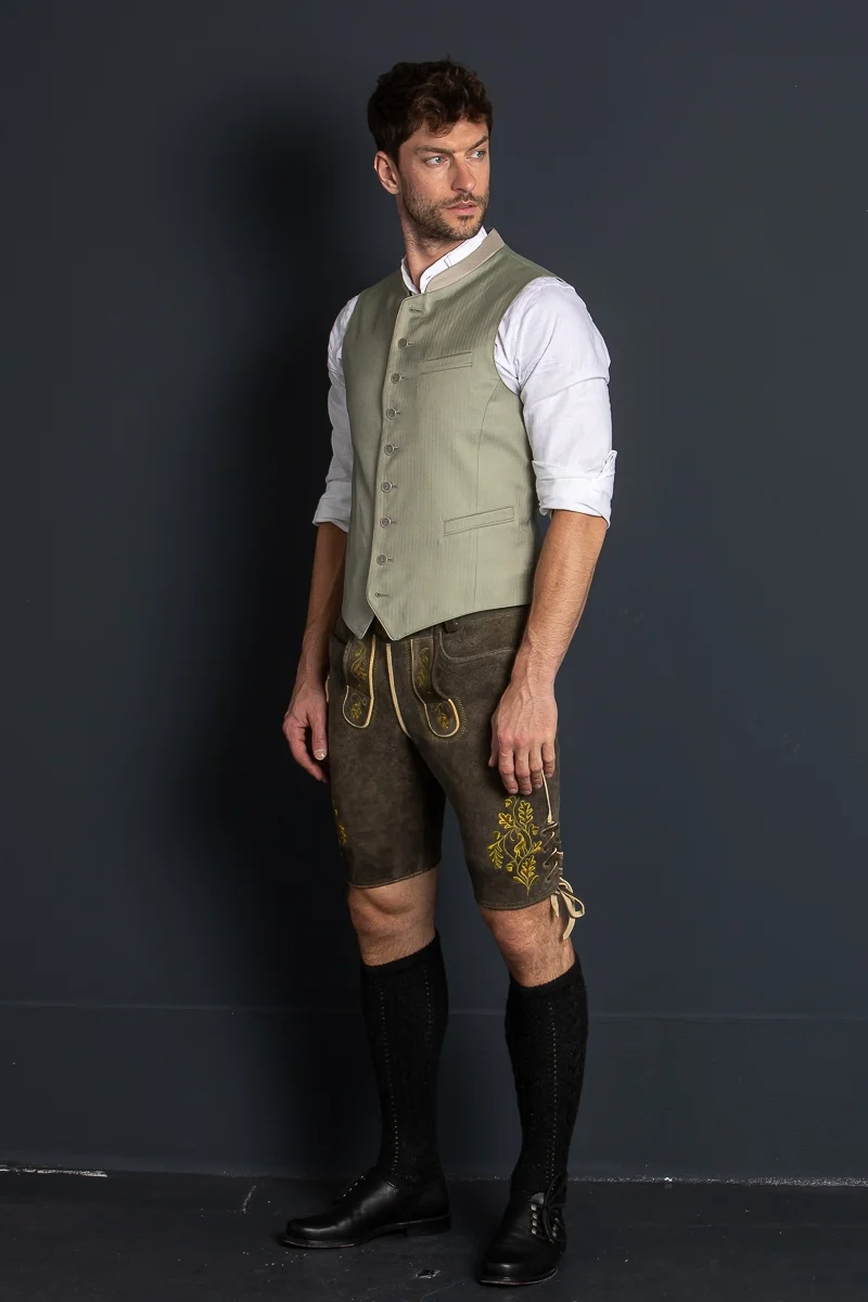 Kurze Meindl Hirschlederhose Nockerberg
