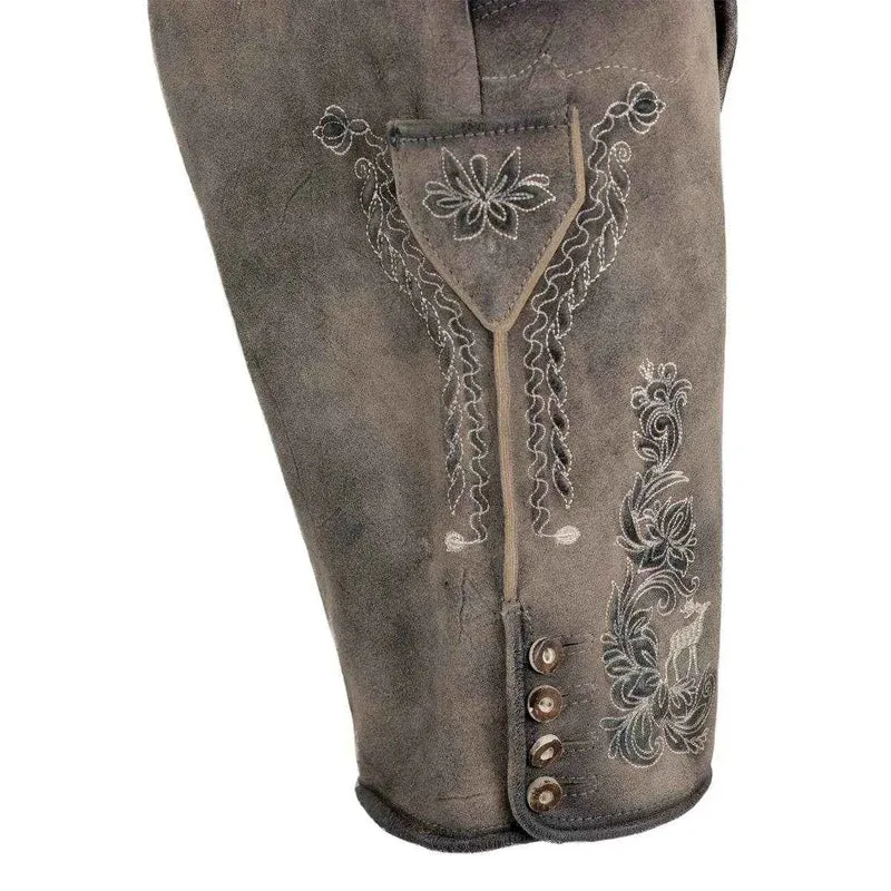 Trachtenlederhose Herren mit rustikalen Details