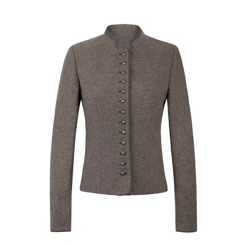 Zeitlose Trachtenjacke Damen Grau oder Grün