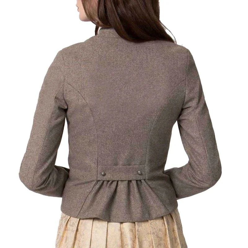 Zeitlose Trachtenjacke Damen Grau oder Grün