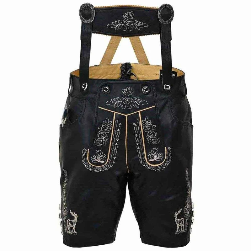 Trachtenlederhose Herren mit stilvoller Nahtführung