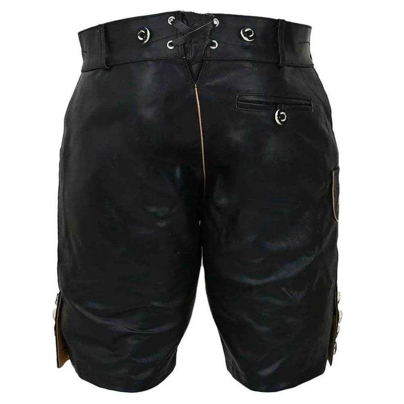 Trachtenlederhose Herren mit stilvoller Nahtführung