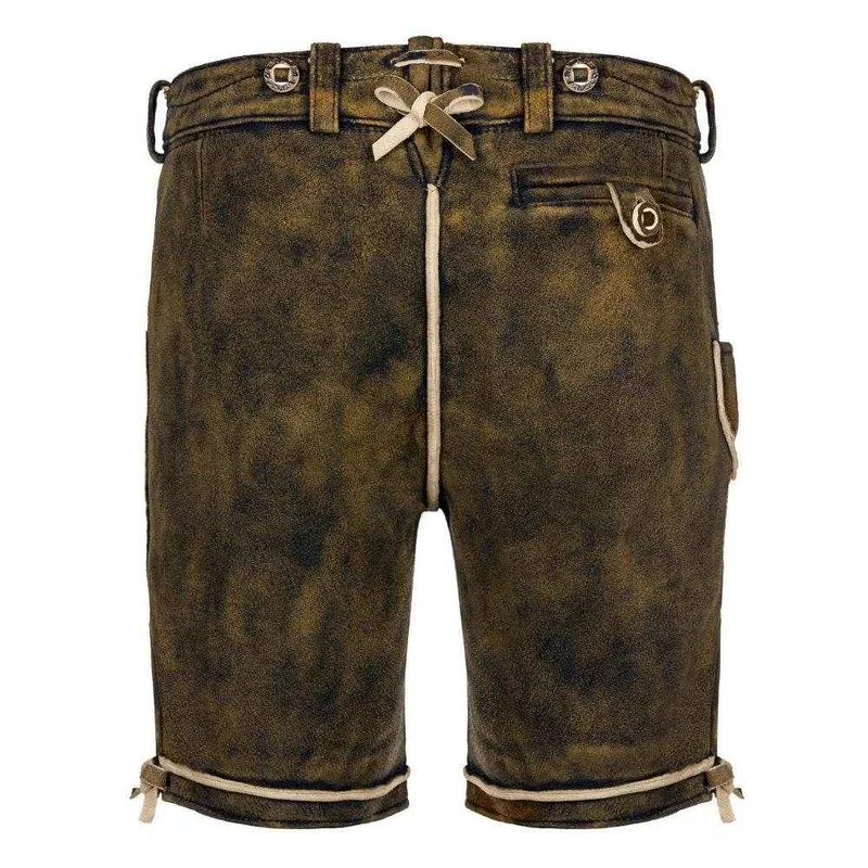 Trachtenlederhose Herren mit Seitenschnürung