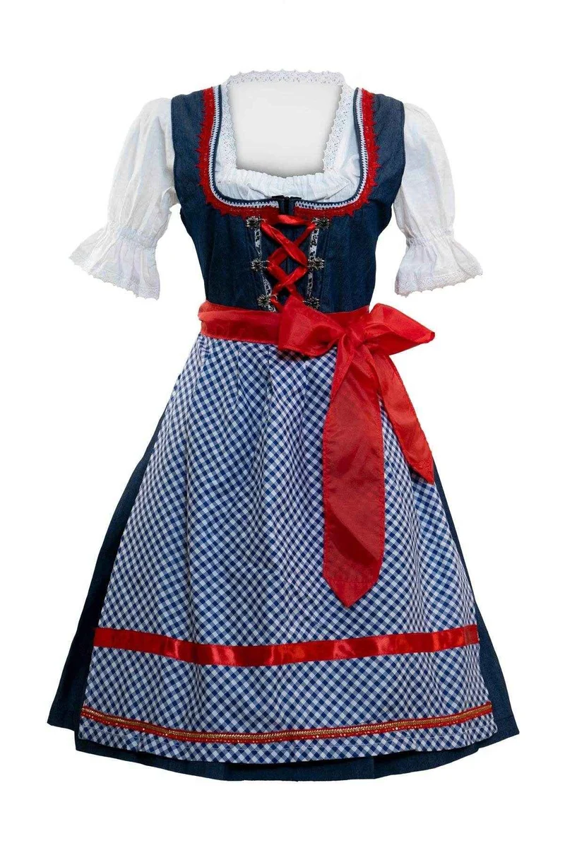 Dirndl mit Spitzenschürze für Damen
