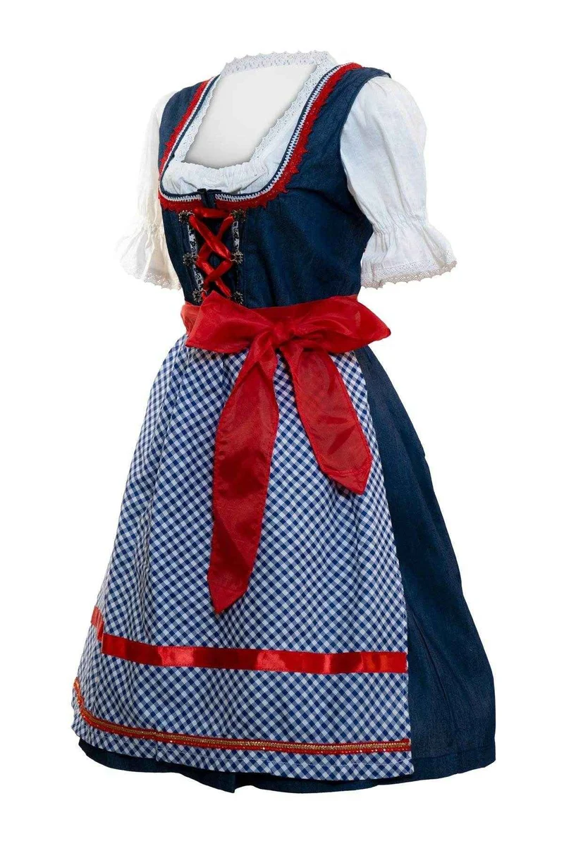 Dirndl mit Spitzenschürze für Damen