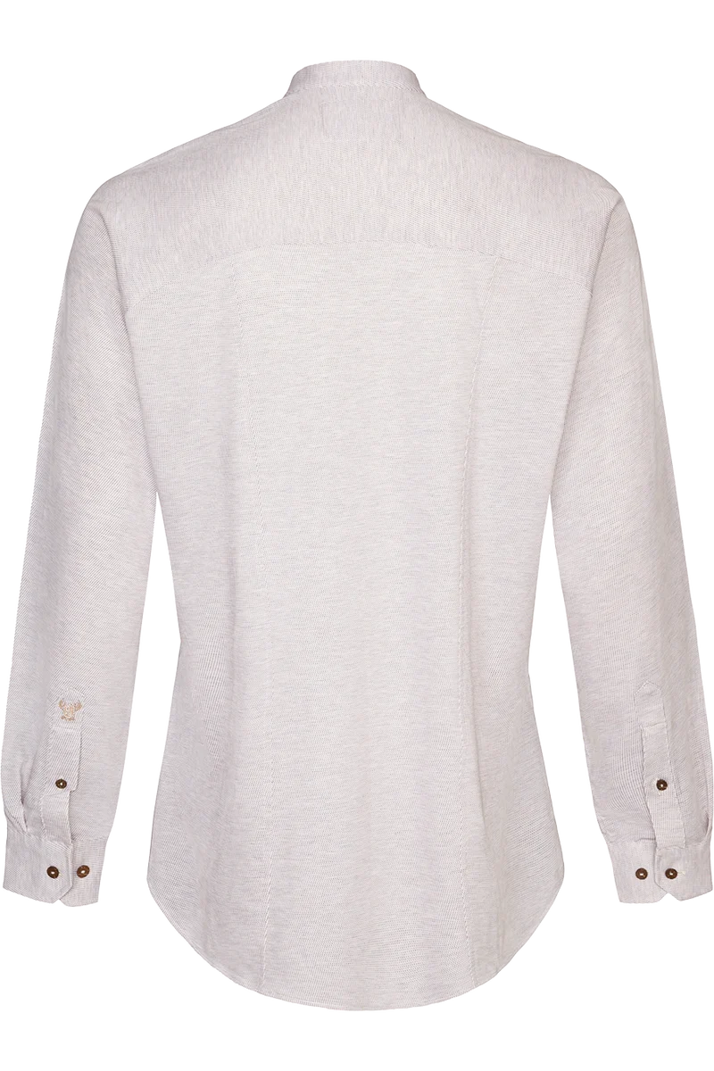 Herren Trachtenhemd Tailored Fit in Jerseyqualität