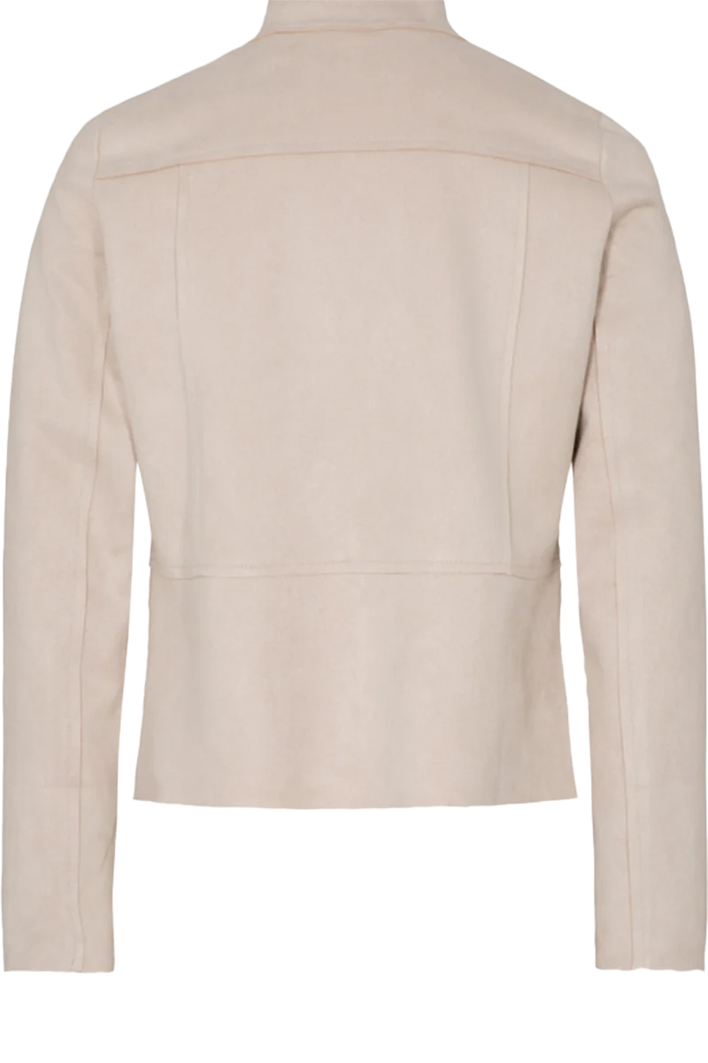 Damen Trachtenblazer mit Hirschkopf-Motiv aus Strasssteinchen - beige