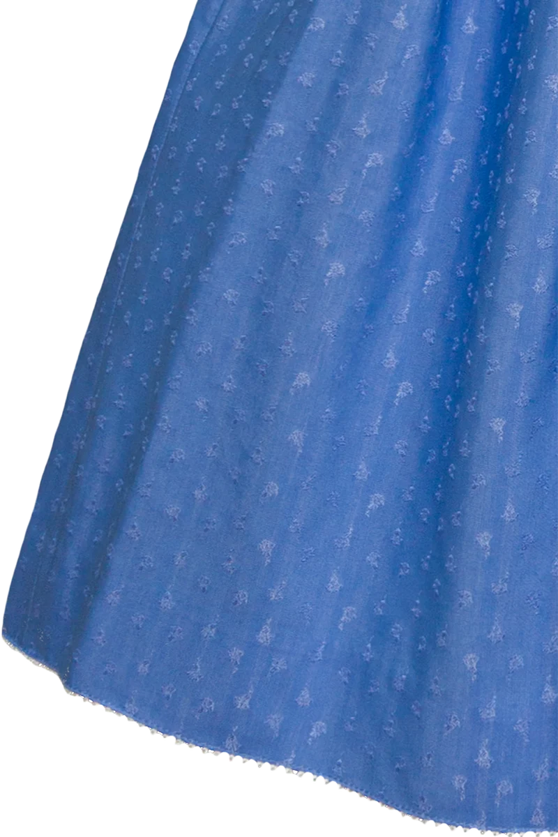 Mini-Dirndl mit Leinen