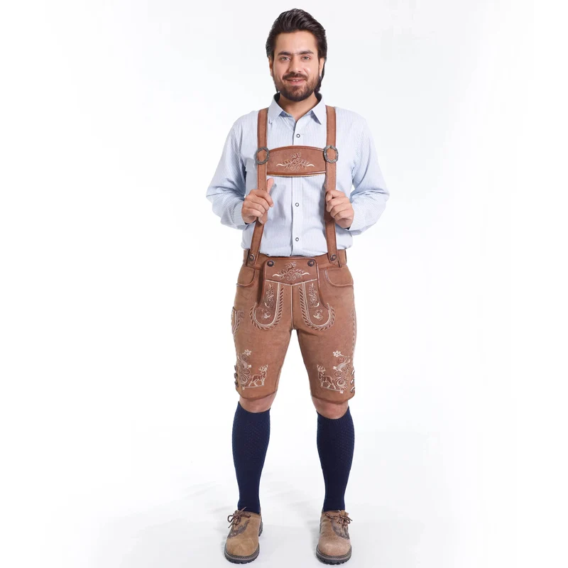 Kurze Trachtenhose Herren mit Ziernähten