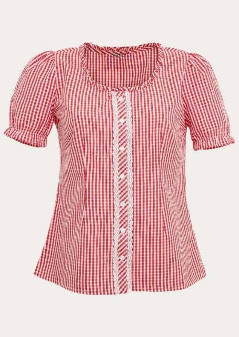Wiesn Shirt Damen mit Print für Trachtenoutfits