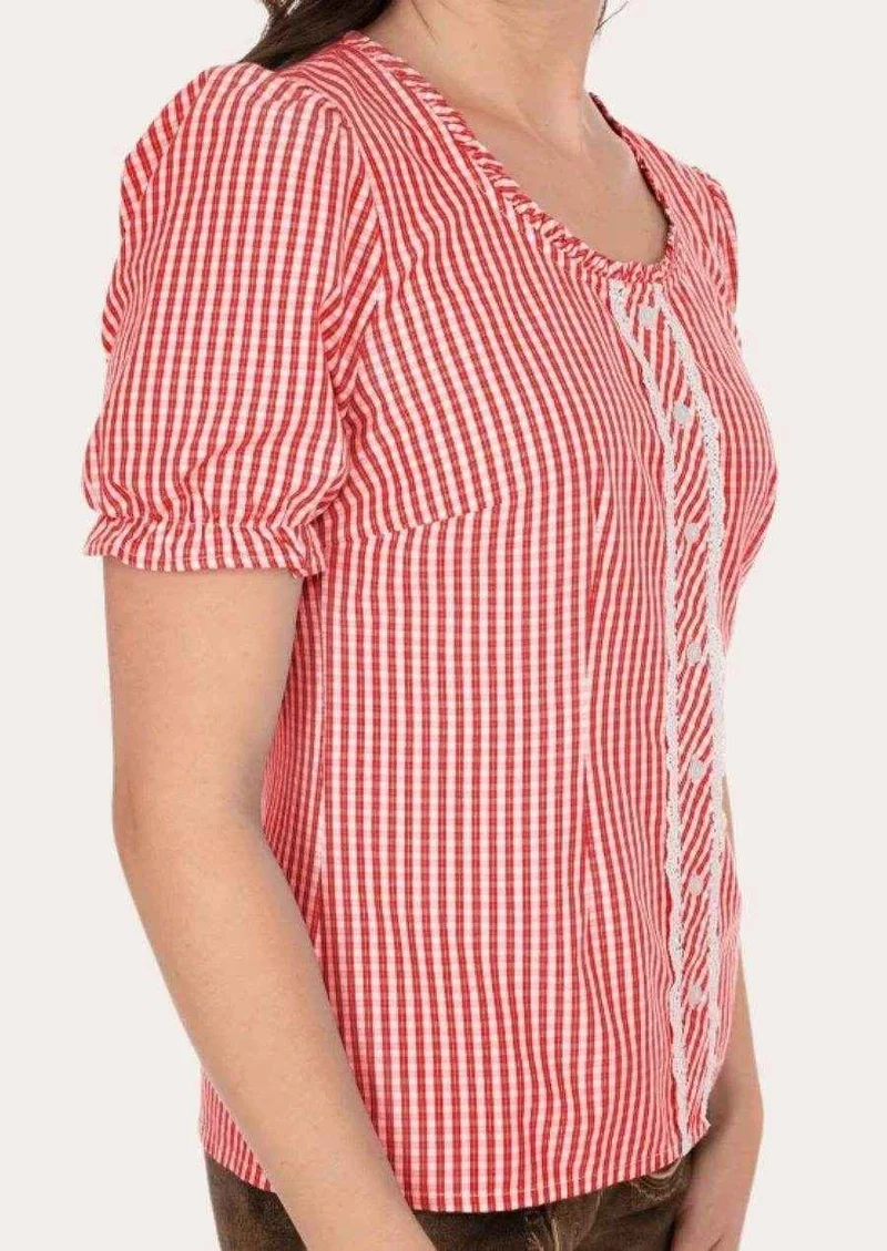 Wiesn Shirt Damen mit Print für Trachtenoutfits