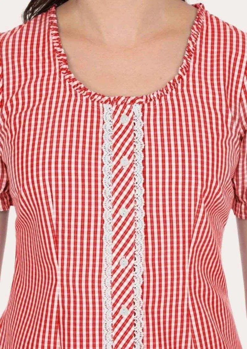 Wiesn Shirt Damen mit Print für Trachtenoutfits