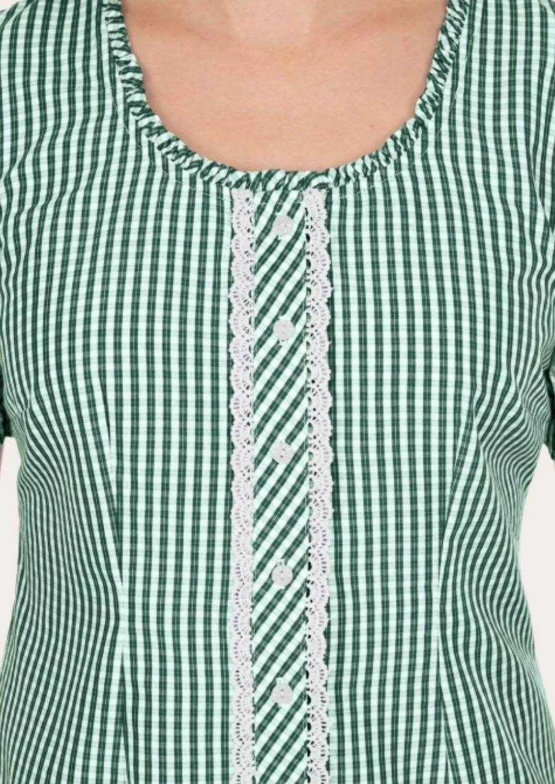 Damen Trachten Shirt figurbetont zur Lederhose