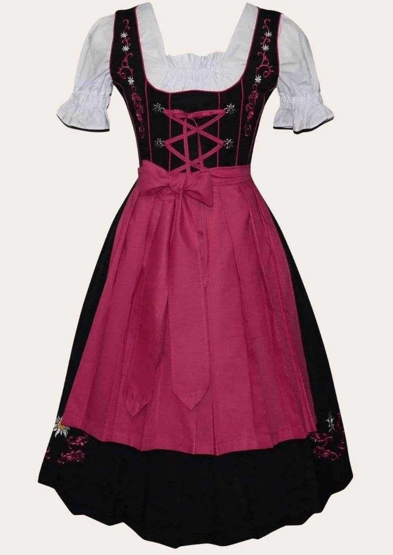 Festliches Dirndl für Hochzeit oder Volksfest mit Bluse