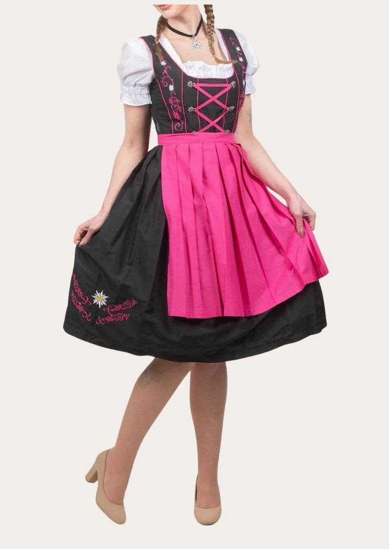 Festliches Dirndl für Hochzeit oder Volksfest mit Bluse