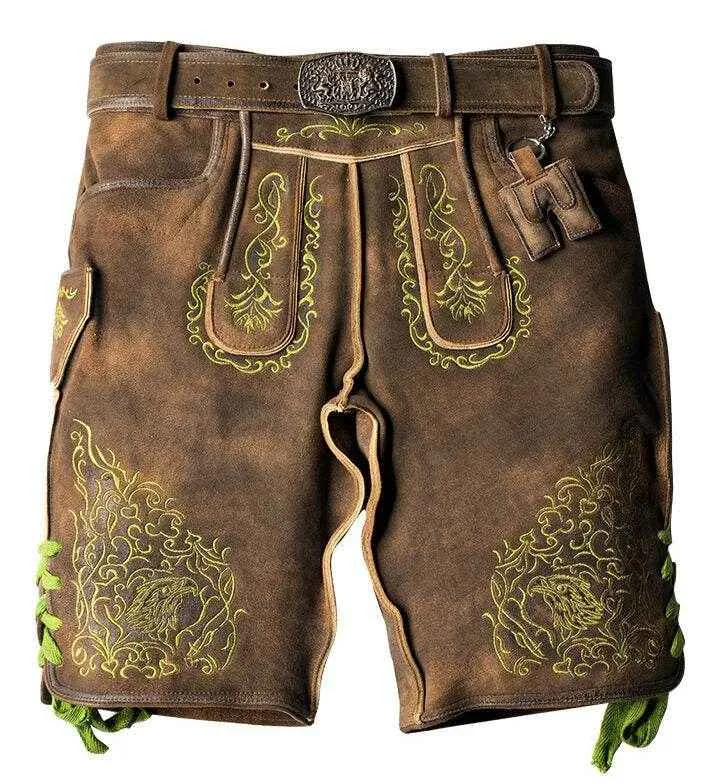 Trachtenhose Herren Echtleder für Volksfest
