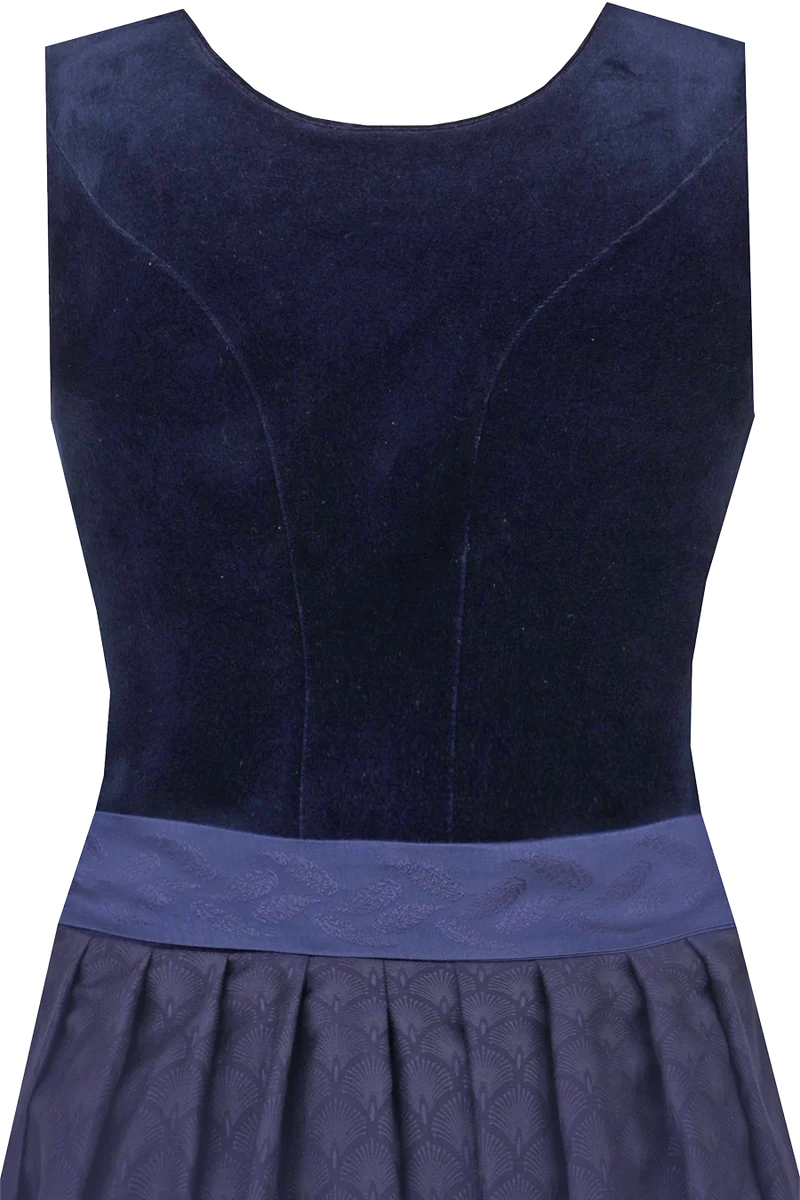 Midi-Dirndl mit Samt