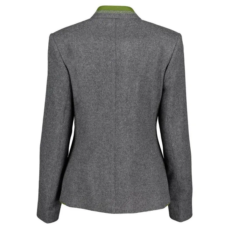Trachtenjacke Damen mit kontrastfarbiger Paspel