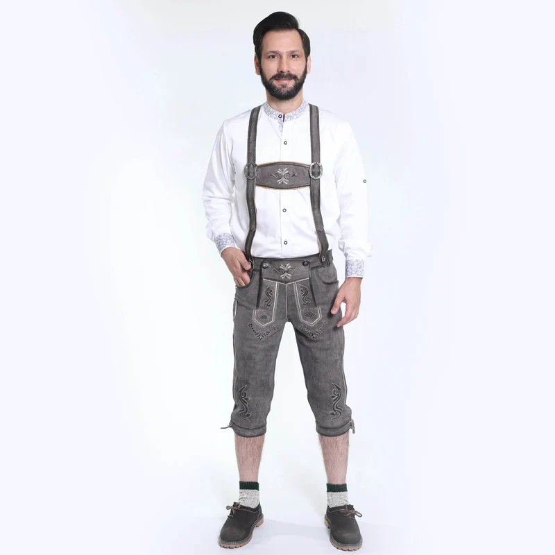 Traditionelle Bundhose Herren mit Trachtenstickerei