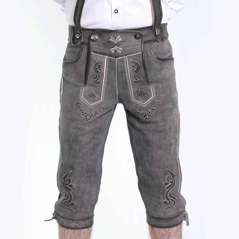 Traditionelle Bundhose Herren mit Trachtenstickerei