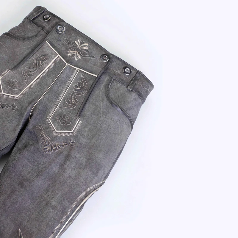 Traditionelle Bundhose Herren mit Trachtenstickerei