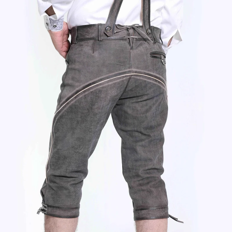 Traditionelle Bundhose Herren mit Trachtenstickerei