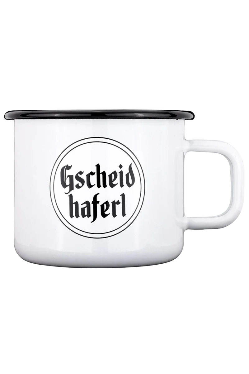 Tasse Haferl 'An Scheiss muas ii'