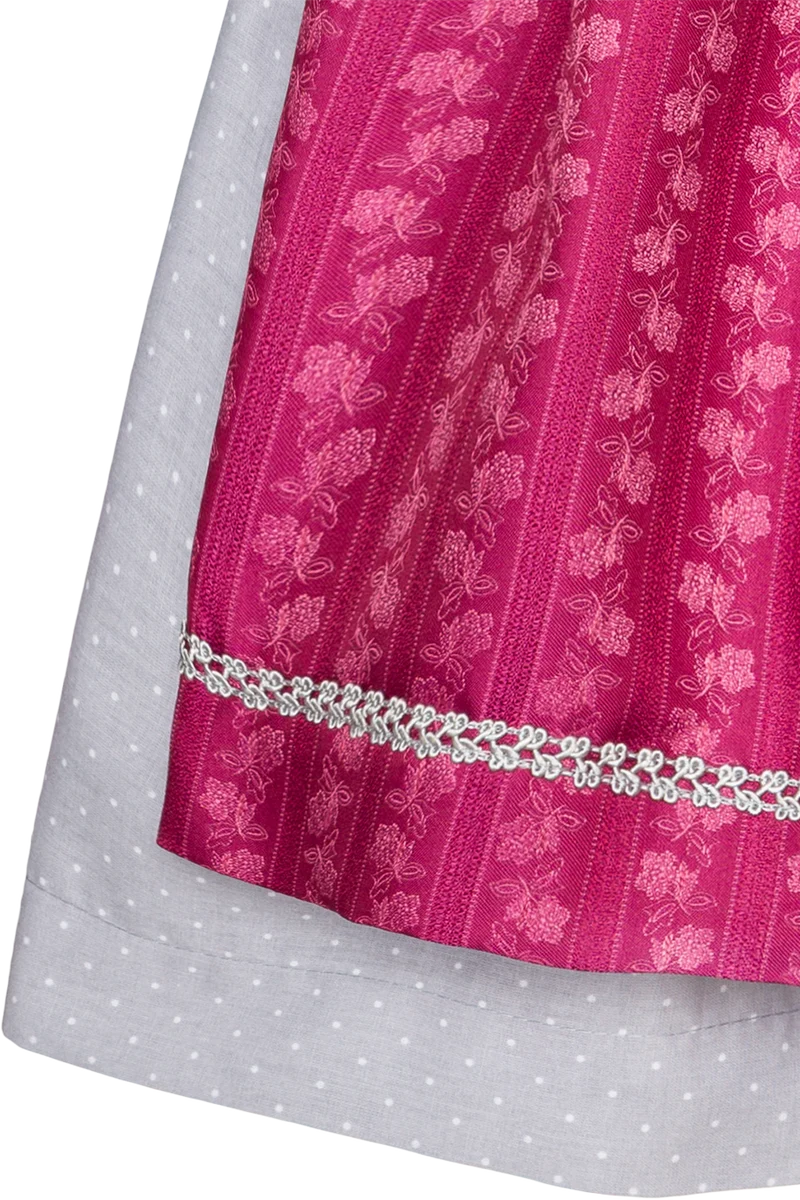 Kinderdirndl mit Blumenmuster und Bluse